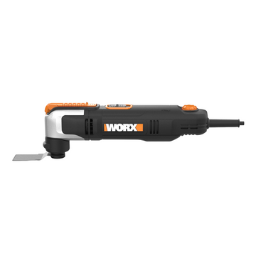 Worx WX686L Corded 2.5 Amp Oscillating Multi-Tool with Clip-in Wrench - 0