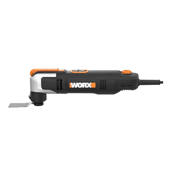 Worx WX686L Corded 2.5 Amp Oscillating Multi-Tool with Clip-in Wrench