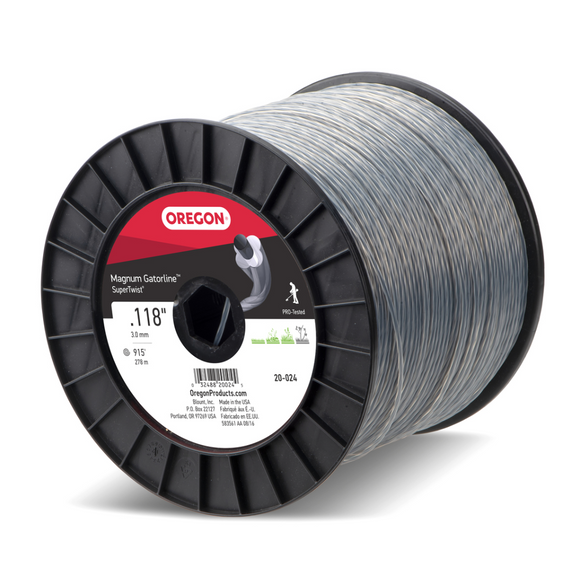 Oregon 20-024 Gatorline Super-Twist Magnum; String Trimmer Line