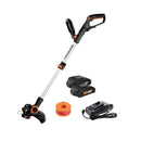 Worx WG163.10 Cordless 12" GT 3.0 String Trimmer / Edger with (2) Batteries & Charger-1