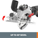 Worx WX437L Corded 4.5" WorxSaw 6.5 Amp Compact Circular Saw-4