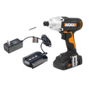 Worx WX291L Cordless 20V Power Share 1/4" Impact Driver-1