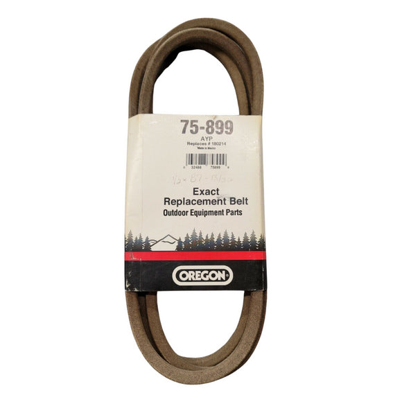Oregon 75-899 Belt, AYP 180214, 1/2" x 87-3/8"
