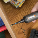 Worx WX240L Cordless 4V Electric 3-Speed Screwdriver with 12 Bits-7