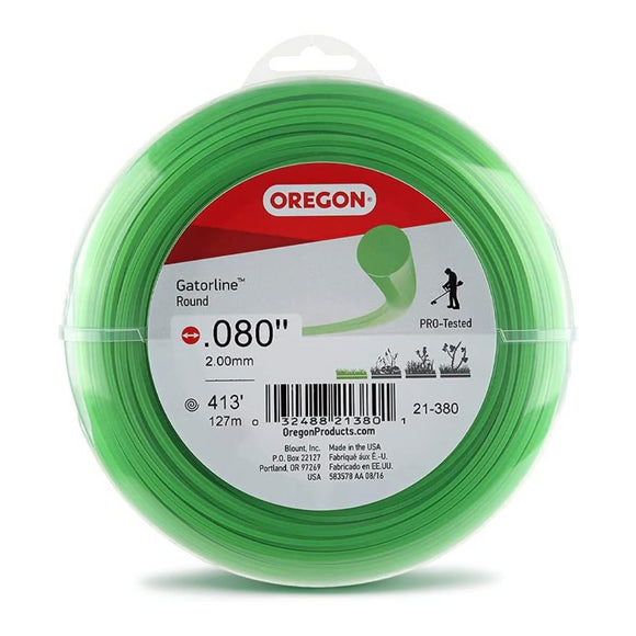 Oregon 21-380 Round Gatorline, .080" Gauge, 1 lb Donut