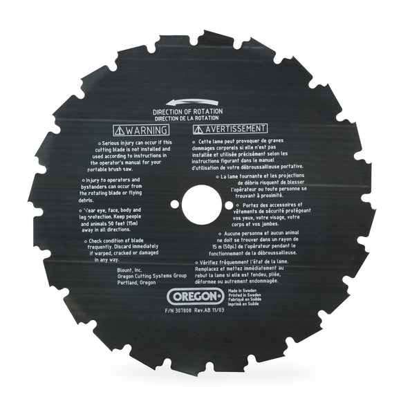 Oregon 41-933 Blade, Brush Cutter, EIA, 24-Tooth