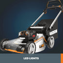 Worx WG753 Cordless 40V Nitro Self-Propelled 21" Lawn Mower-4