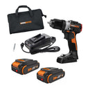 Worx WX130L Cordless 20V Nitro Power Share 1/2" Compact Drill Driver-1