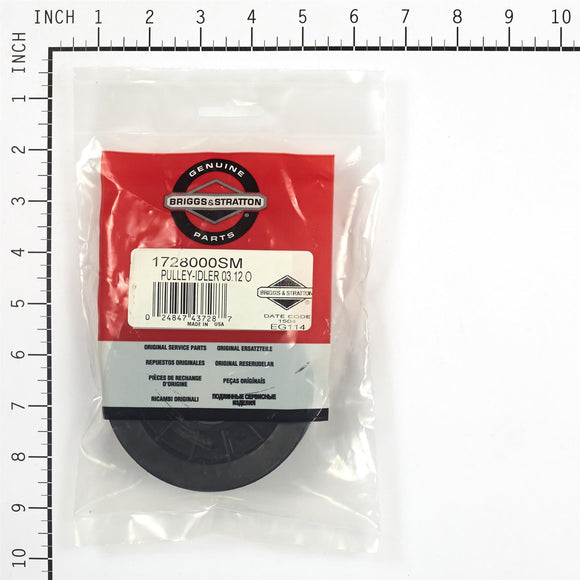 Murray 1728000SM Pulley, Idler 3.12 OD