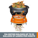 Worx WG430 Corded 13 Amp Electric Leaf Mulcher-5