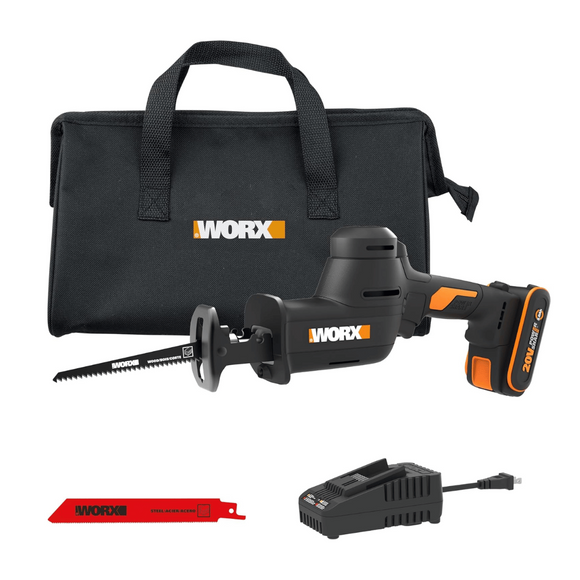 Worx WX501L 20V 1" Brushless Reciprocating Saw