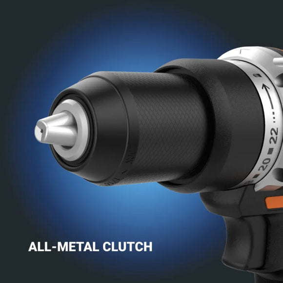 Worx WX352L Cordless 20V Nitro Power Share 1/2" Hammer Drill