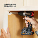 Worx WX130L Cordless 20V Nitro Power Share 1/2" Compact Drill Driver-7