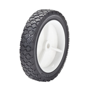 Oregon 72-107 Oregon  7 in. x 1.50 in. Diamond Tread Wheel, Plastic Rim, Fits Push Mowers with 7 in. rim (72-107)