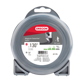 Oregon 69-194 Square Magnum Gatorline, .130" Gauge, 50' Donut