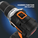 Worx WX352L Cordless 20V Nitro Power Share 1/2" Hammer Drill-3