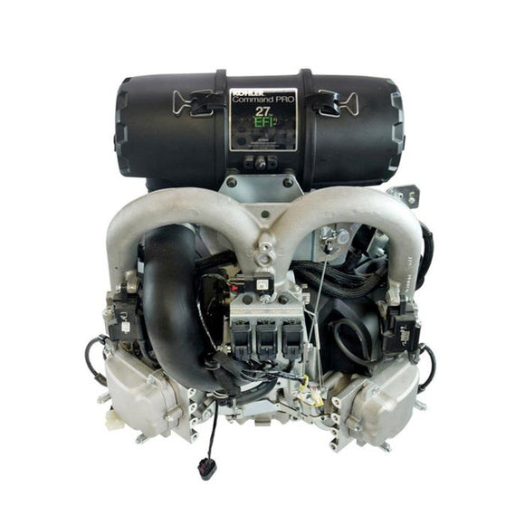  Black Kohler ECV860 vertical EFI engine with air intake and fuel injection system