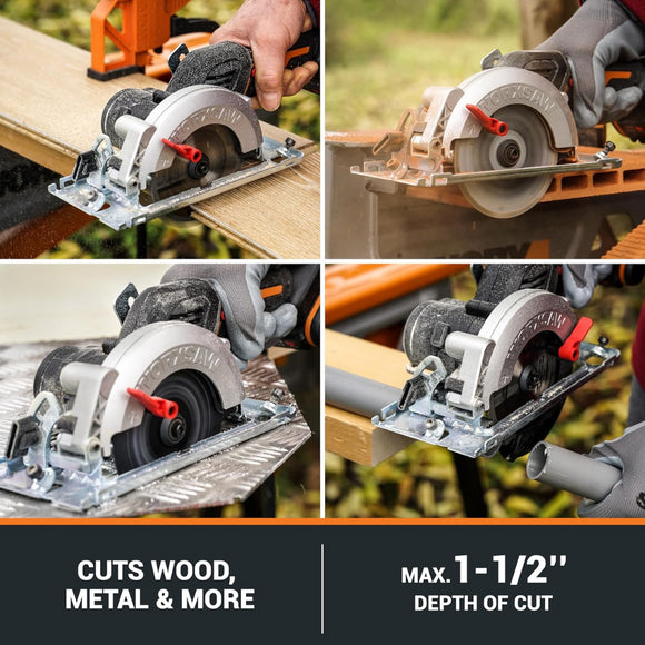 Worx WX531L Cordless 20V WorxSaw 4.5" Compact Circular Saw