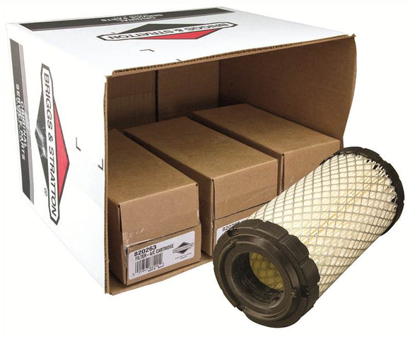 Briggs & Stratton 4234 4-Pack Of 820263 Round Air Filter Cartridge