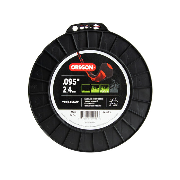 Oregon 24-095 Terramax Trimmer Line, Oval Twist .095 5Lb Spool