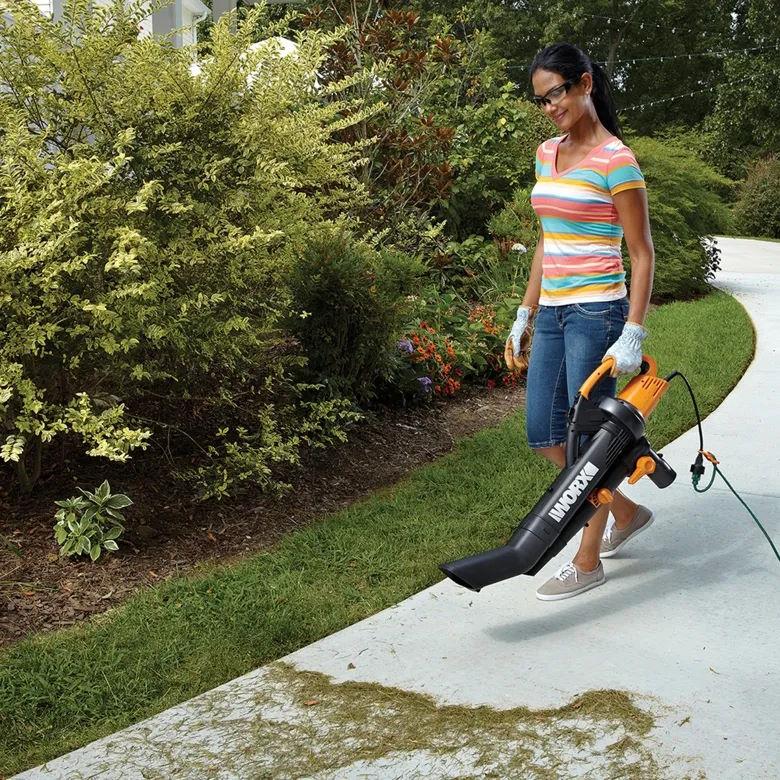 Worx WG505 Corded TriVac 3-in-1 Blower/Mulcher/Vacuum & WA4058
