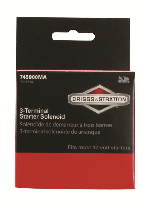 Briggs & Stratton 5409K Starter Solenoid, 3-Pole