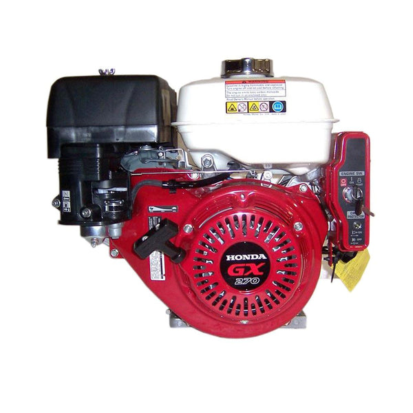 Honda GX270 RHE4 Horizontal Engine with 2:1 Gear Reduction and Electric Start