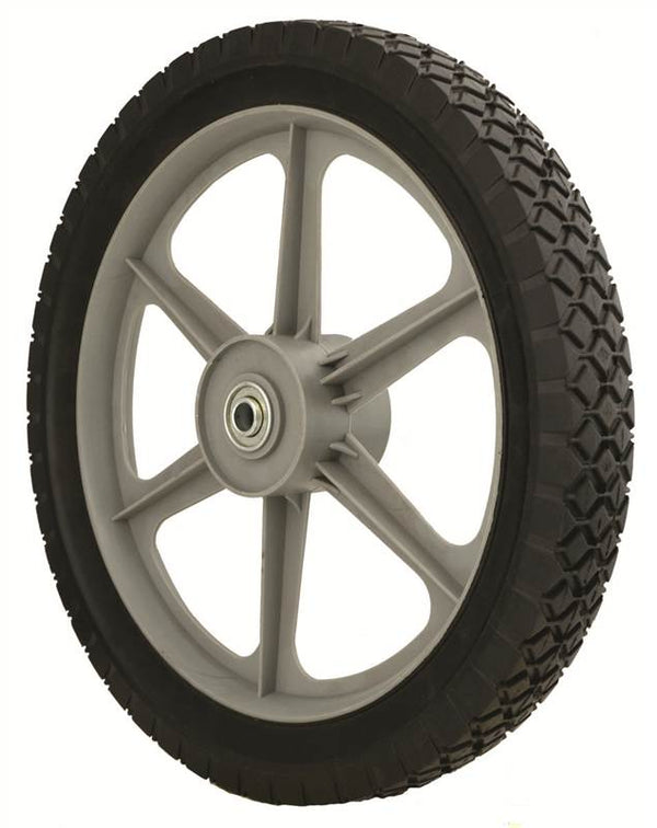 Oregon 72-024 Semi-pneumatic Wheel 14X175 Diamond Tread