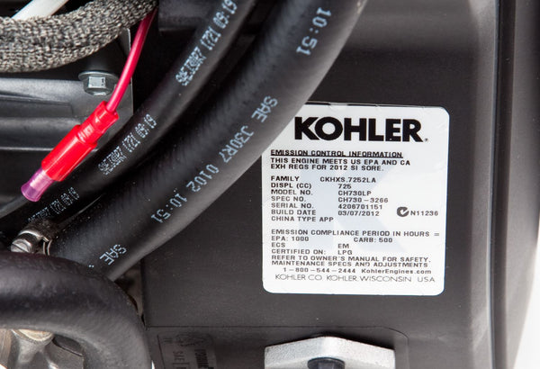Kohler CH730-3266 Horizontal Command PRO Propane Engine