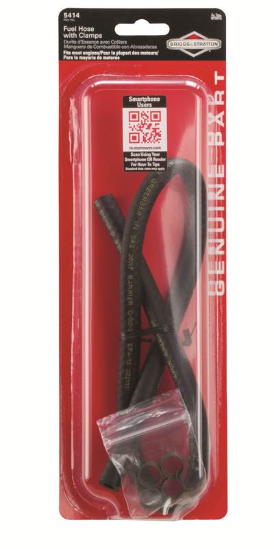 Briggs & Stratton 5414K Fuel Line With 4 Clamps, 25